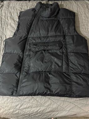 American Stitch Asymmetrical Puffer Vest